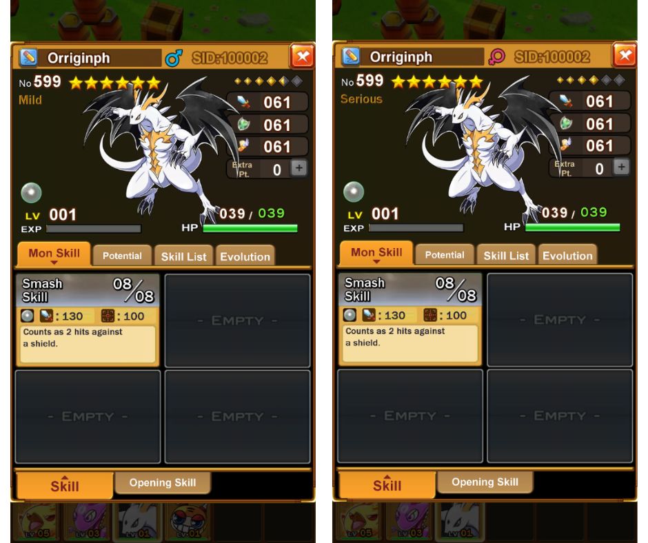 Tài khoản Orriginph random 4-4,75 kc