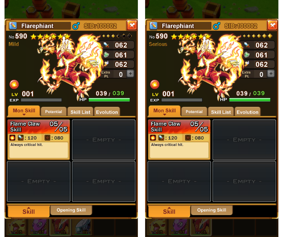 Tài khoản Flarephiant random 3 - 5.75 kc