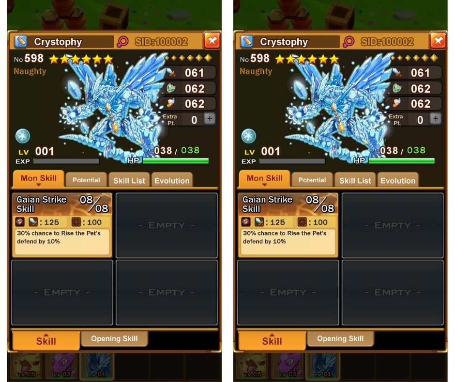 Tài khoản Crystophy 6 kc