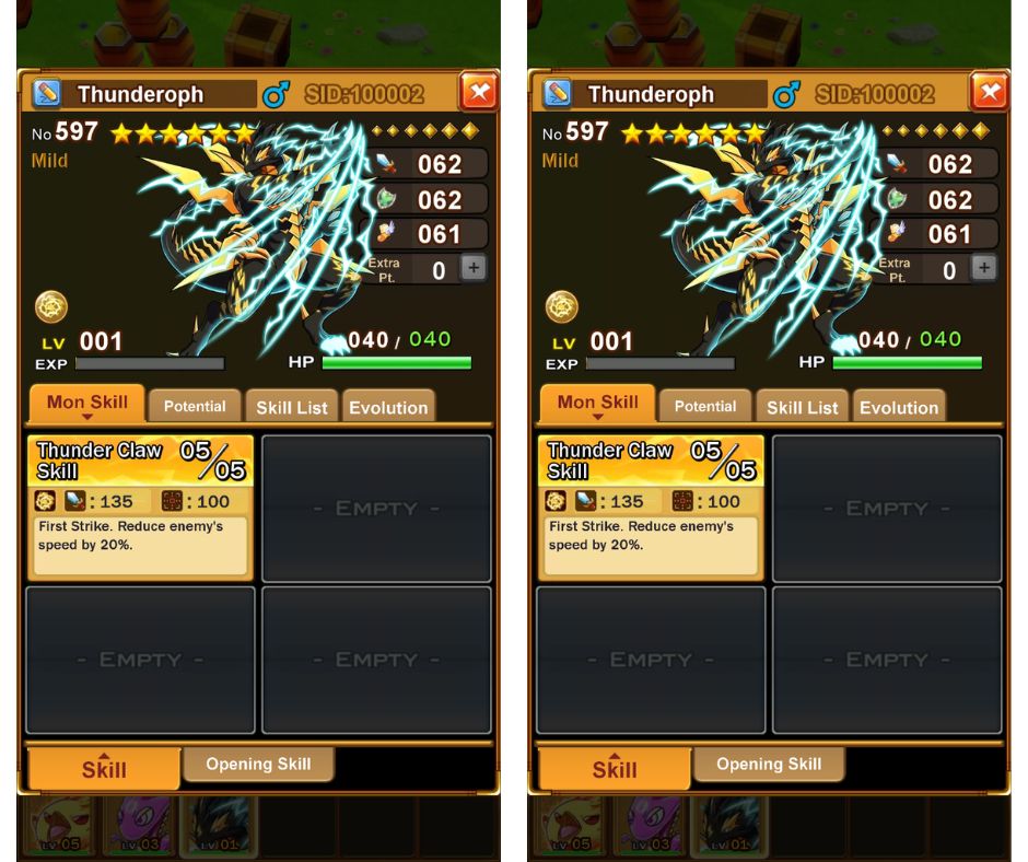 Tài khoản Thunderoph 6 kc