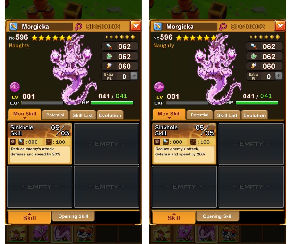 Tài khoản Morgicka 6 kc