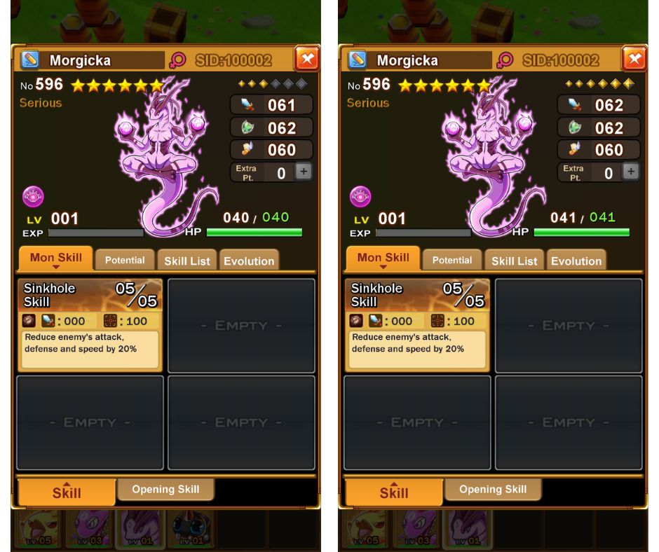 Tài khoản Morgicka random 3-5,75 kc